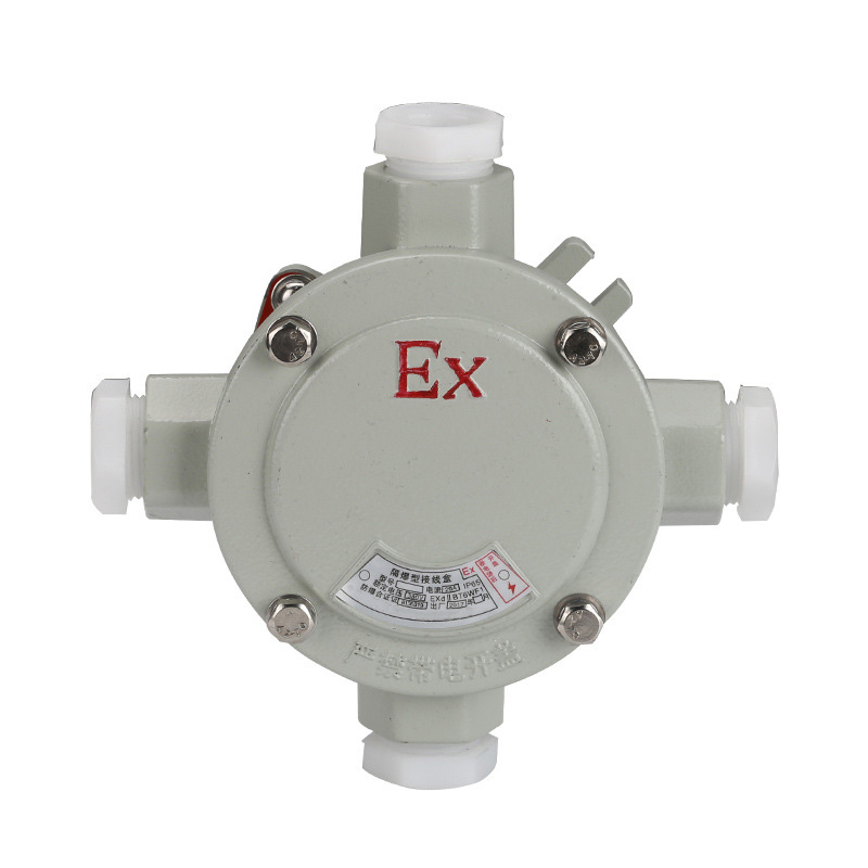 南陽中通智能防爆接線箱，防爆配電箱，防爆燈,防爆三通接線盒的防爆四通接線盒產(chǎn)品