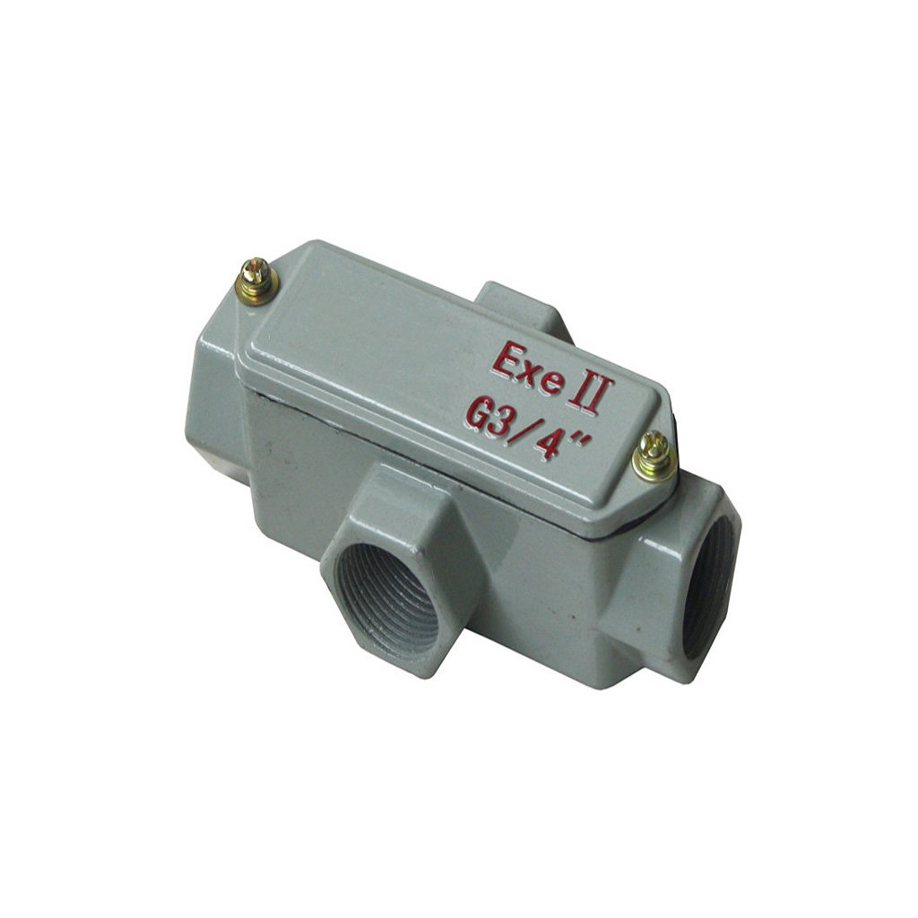 南陽中通智能防爆接線箱，防爆配電箱 ,防爆電機(jī)接線盒，防爆防腐接線盒，防爆燈，防爆四通接線盒，防爆三通接線盒的防爆直通穿線盒產(chǎn)品