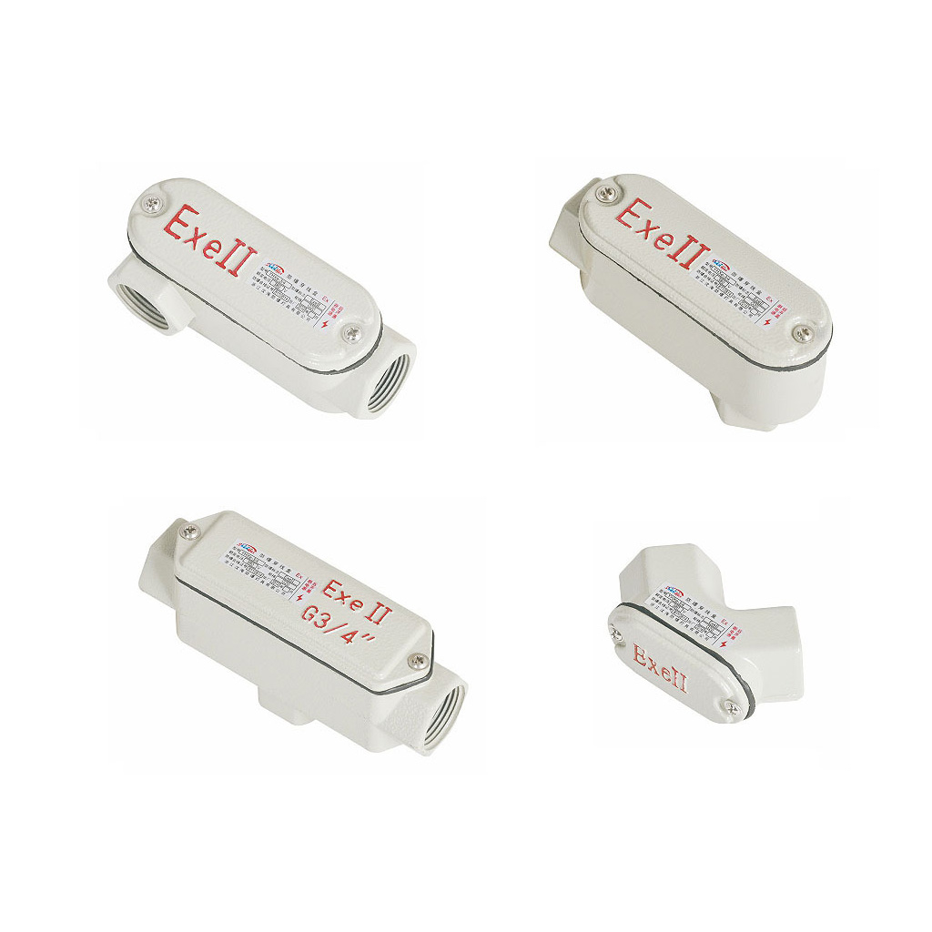 南陽中通智能防爆接線箱，防爆配電箱 ,防爆電機(jī)接線盒，防爆防腐接線盒，防爆燈，防爆四通接線盒，防爆三通接線盒的鋁合金防爆穿線盒產(chǎn)品