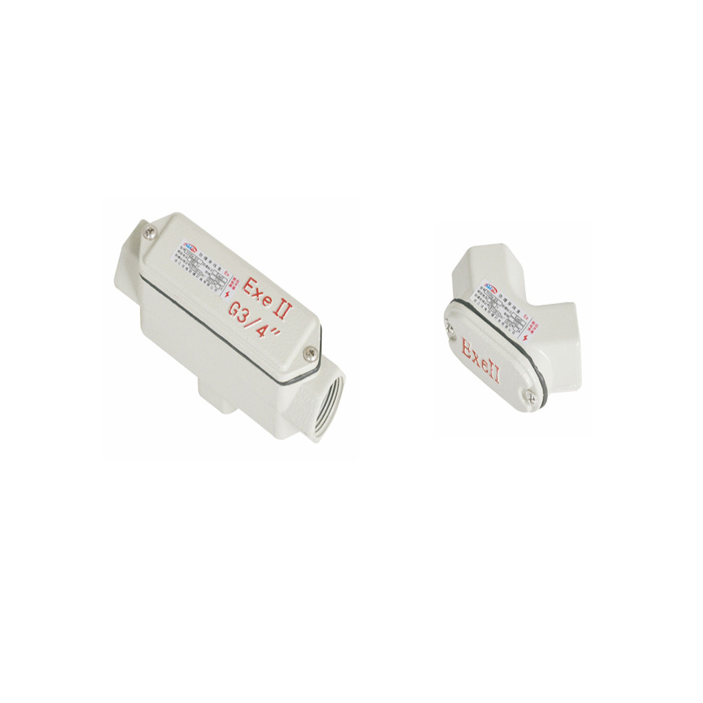 南陽中通智能防爆接線箱，防爆配電箱 ,防爆電機(jī)接線盒，防爆防腐接線盒，防爆燈，防爆四通接線盒，防爆三通接線盒的防爆彎通穿線盒產(chǎn)品